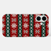 Ugus Weihnachts Sweater rot und grün Case-Mate iPhone Hülle (Rückseite (Horizontal))
