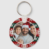 Ugus Weihnachts Sweater rot und grün Schlüsselanhänger (Vorderseite)