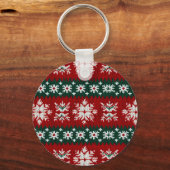 Ugus Weihnachts Sweater rot und grün Schlüsselanhänger (Rückseite)