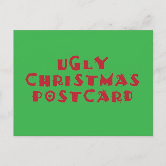 Ugy Christmas Postcard Feiertagspostkarte (Vorderseite)