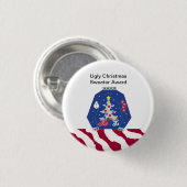 Ugy Christmas Sweater Award Button (Vorne & Hinten)