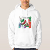 Ugy Christmas Sweater Funny Cat Hoodie (Vorderseite)