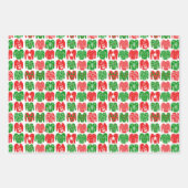 Ugy Christmas Sweater Happy Holidays Geschenk Geschenkpapier Set (Vorderseite 2)