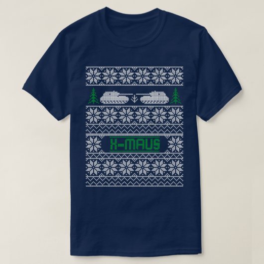 Ugy Christmas Sweater MAUS T-Shirt (Design vorne)