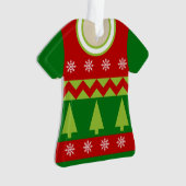 Ugy Christmas Sweater Prize Ornament (Vorderseite)