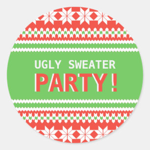 Ugy Sweater Christmas Party Sticker
