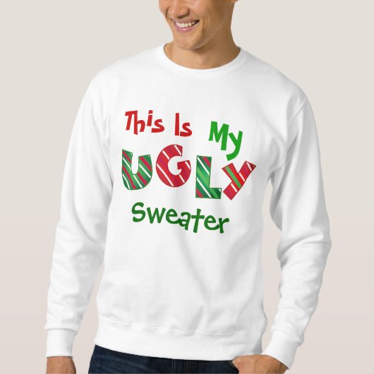 Ugy Sweater Christmas Sweater Sweatshirt (Vorderseite)