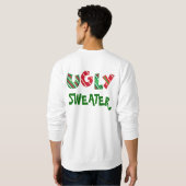 Ugy Sweater Christmas Sweater Sweatshirt (Schwarz voll)