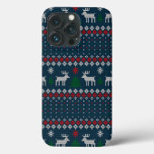 Ugy Sweater Weihnachtsgebäck Strick Pattern Case-Mate iPhone Hülle (Rückseite)