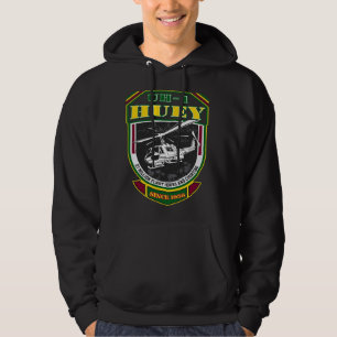 UH1 Huey Seit 1956 Vietnam Veteran Pilot 334 Hoodie