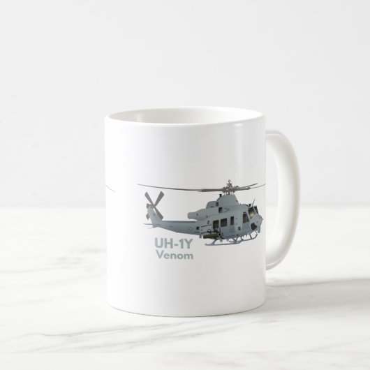 UH-1-Hubschrauber Kaffeetasse (VorderseiteRechts)