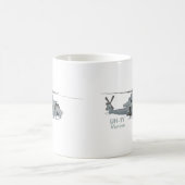 UH-1-Hubschrauber Kaffeetasse (Mittel)