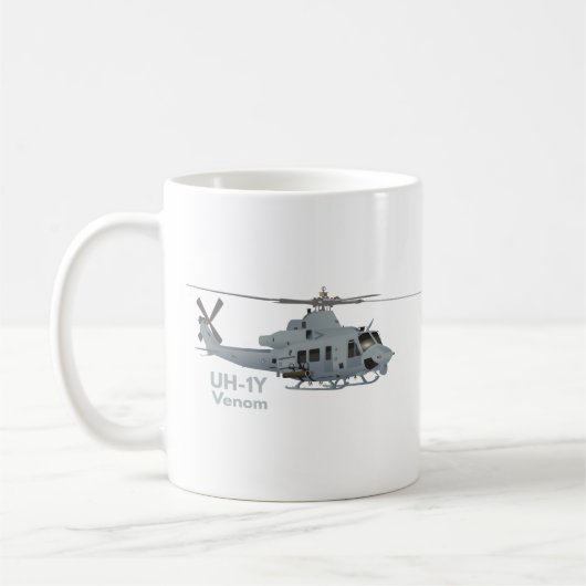 UH-1-Hubschrauber Kaffeetasse (Links)