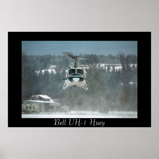 UH-1 Huey Hovering Poster (Vorne)