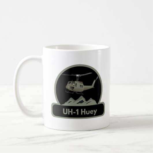 UH-1 Huey-Hubschrauber Kaffeetasse (Links)