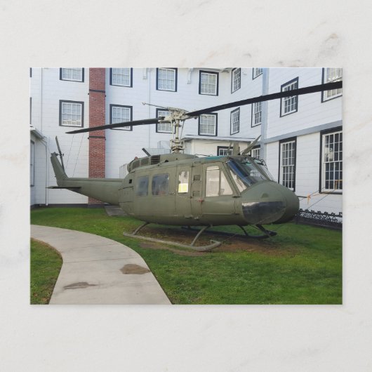 UH-1 Huey Hubschrauber Postkarte (Vorderseite)