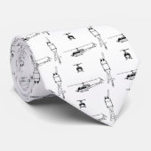 UH-1 Huey Krawatte (Gerollt)