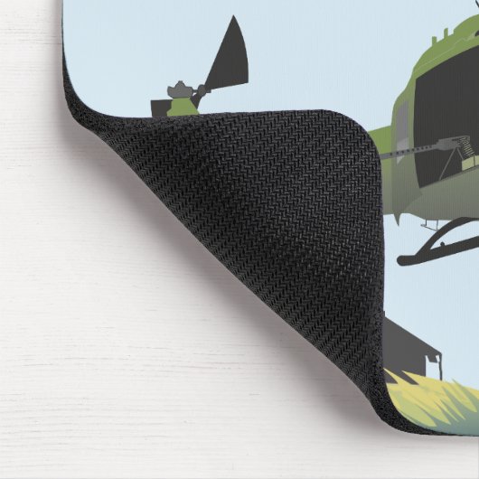 UH-1 Huey Military Mouse Pad Mousepad (Ecke)