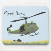 UH-1 Huey Military Mouse Pad Mousepad (Vorne)