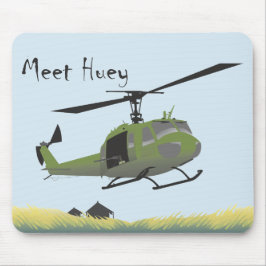 UH-1 Huey Military Mouse Pad Mousepad