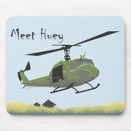 UH-1 Huey Military Mouse Pad Mousepad (Vorne)