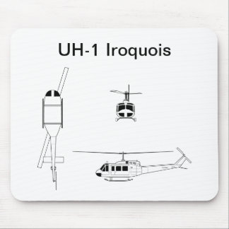 UH-1 Iroquois Mousepad