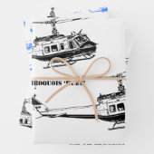 UH-1H-Hubschrauber Geschenkpapier Set (Beispiel)