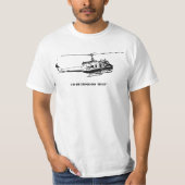 UH-1H Huey Hubschrauber T-Shirt (Vorderseite)