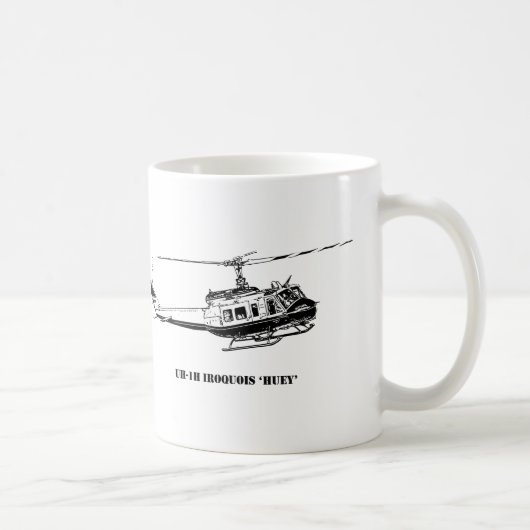 UH-1H Irokese-Hubschrauber Kaffeetasse (Rechts)