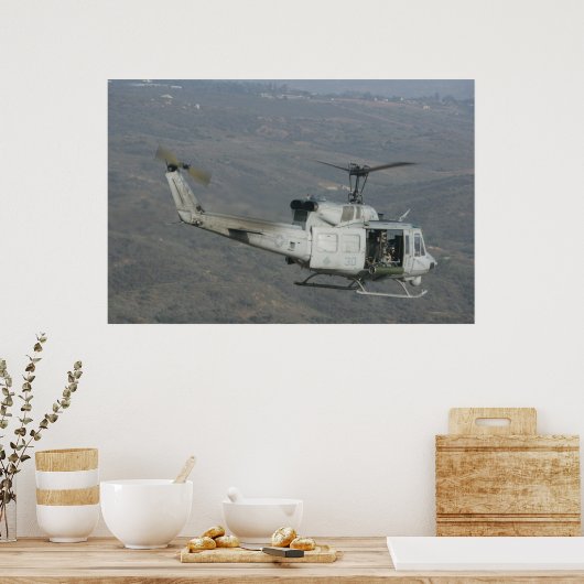UH-1N Huey Poster (Küche)