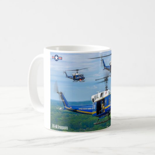UH-1N IROQUOIS KAFFEETASSE (Vorderseite Links)