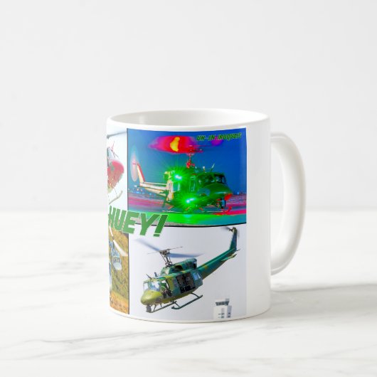 UH-1N IROQUOIS KAFFEETASSE (VorderseiteRechts)