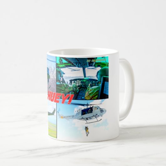 UH-1N IROQUOIS KAFFEETASSE (VorderseiteRechts)
