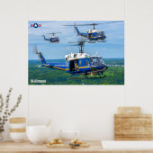 UH-1N IROQUOIS POSTER (Küche)