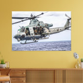 UH-1Y VENOM 40x60 Leinwanddruck (Insitu (Wohnzimmer))