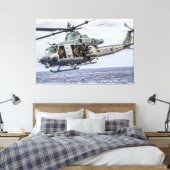 UH-1Y VENOM 40x60 Leinwanddruck (Insitu (Schlafzimmer))