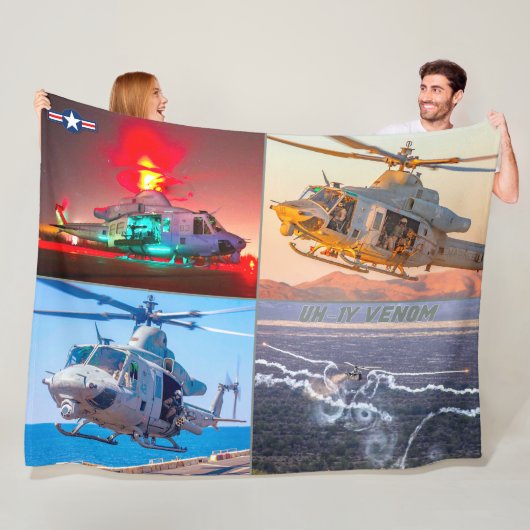 UH-1Y VENOM FLEECEDECKE (Beispiel)