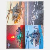UH-1Y VENOM FLEECEDECKE (Vorderseite)