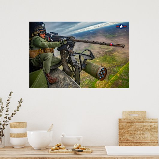 UH-1Y VENOM GUNNER POSTER (Küche)