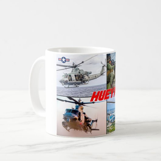 UH-1Y VENOM "HUEY" KAFFEETASSE (Vorderseite Links)