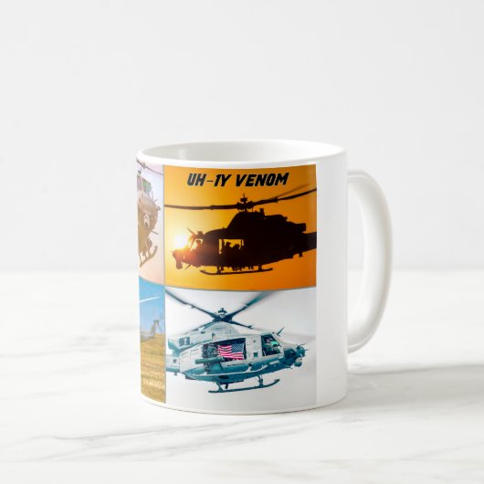 UH-1Y VENOM KAFFEETASSE (VorderseiteRechts)