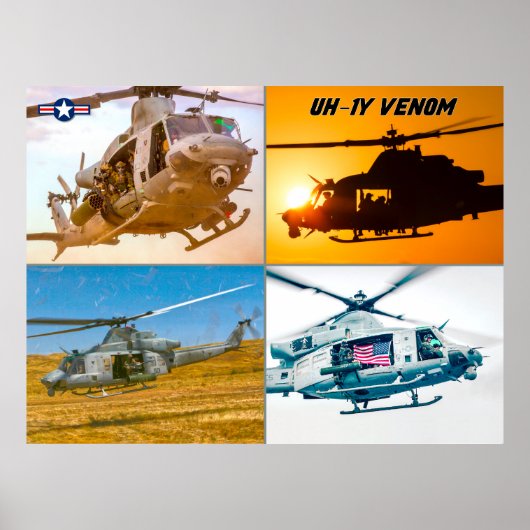 UH-1Y VENOM POSTER (Vorne)