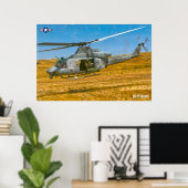 UH-1Y VENOM POSTER (Heimbüro)