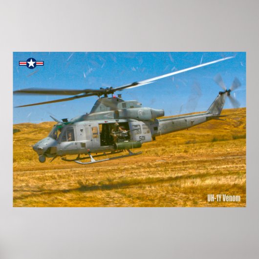 UH-1Y VENOM POSTER (Vorne)
