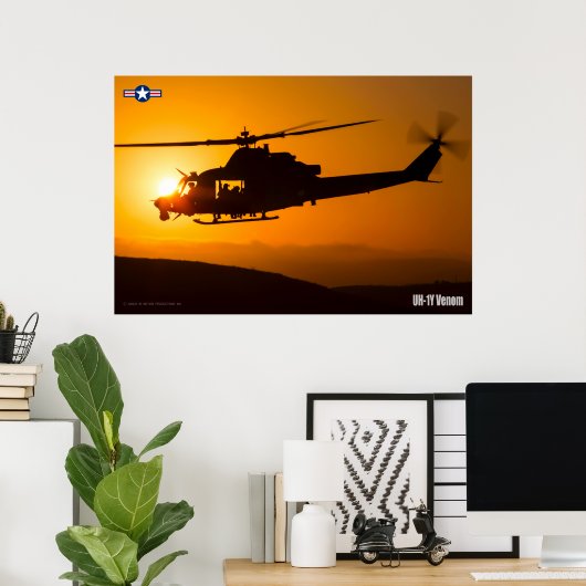 UH-1Y VENOM POSTER (Heimbüro)
