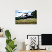UH-60 Black Hawk Helicopter Poster (Heimbüro)