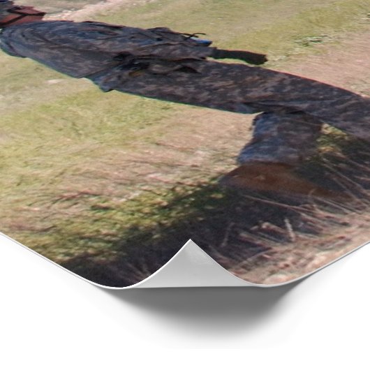 UH-60 Black Hawk Helicopter Poster (Ecke)