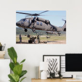 UH-60 Black Hawk Helicopter Poster (Heimbüro)