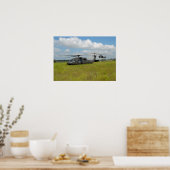 UH-60 Black Hawk Helicopter Poster (Küche)