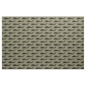 UH-60 BlackHawk Helicopter Black Silhouette Stoff (Fat Quarter (45,7 x 55,9 cm))